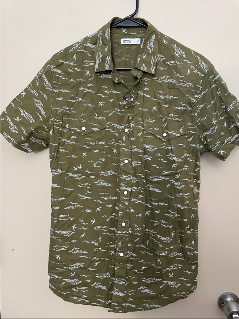 SONOMA Olive Green Shirt